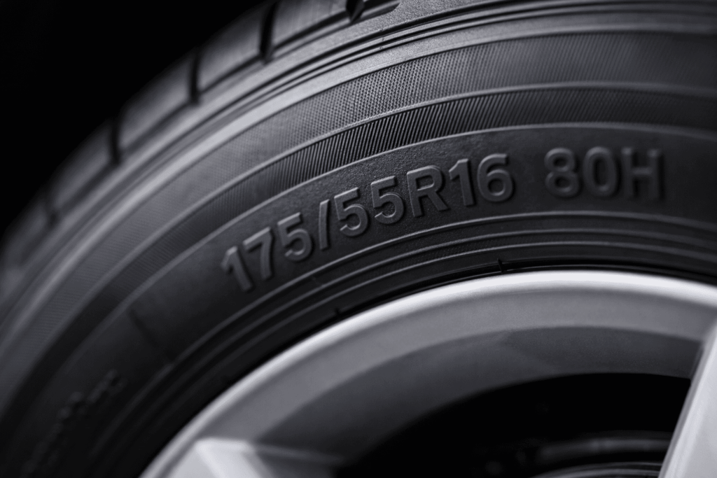 pneu 175/55r16 do BYD Dolphin Mini com medida 80H no flanco