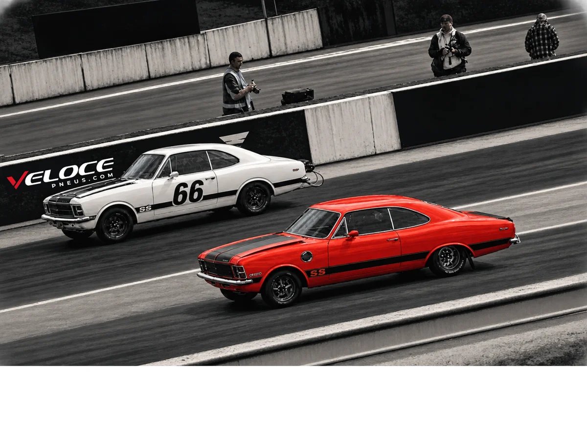 veículo de performance em pista de corrida